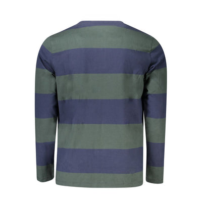 Green Cotton Men Polo Shirt