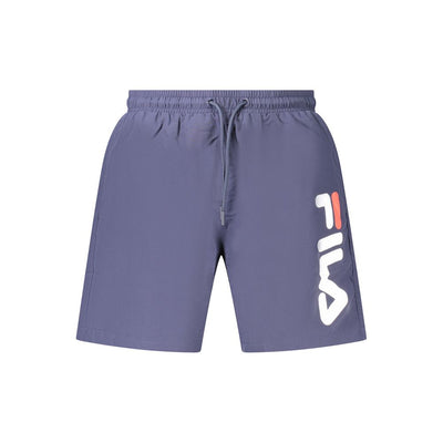 Blue Polyamide Swimwear