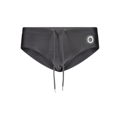 Black Elastane Swimwear