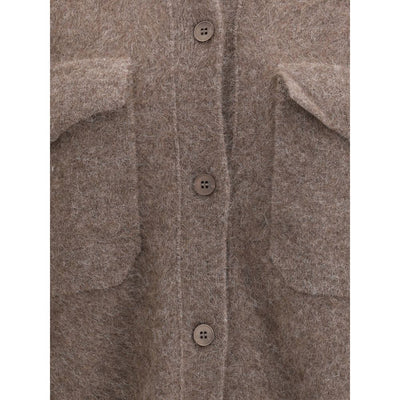 Cardigan with classic collar