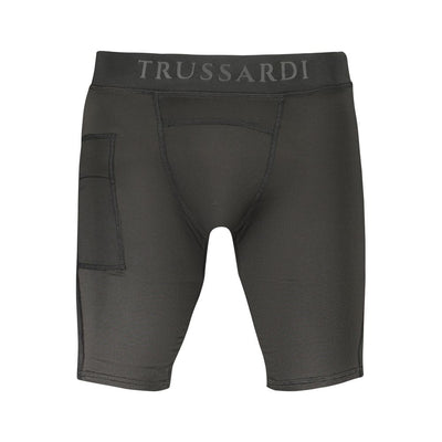 Black Polyester Pant