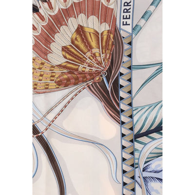 Giada Print Silk Scarf