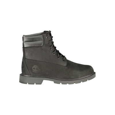 Black Polyester Ankle
