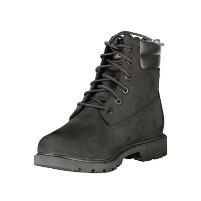 Black Polyester Ankle