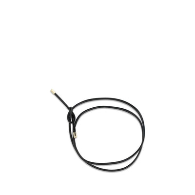 Tubular Belt with metal finials
