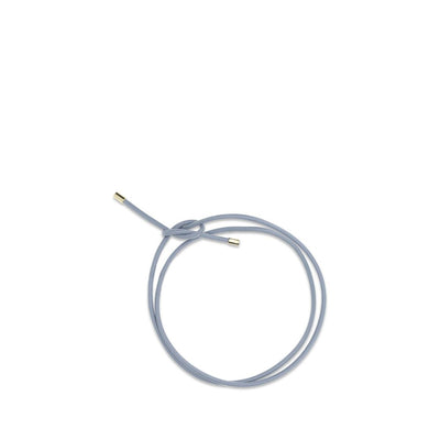 Tubular Belt with metal finials