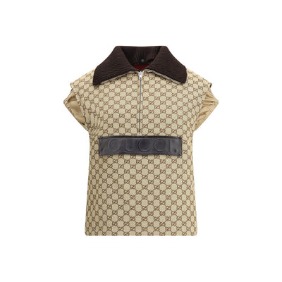 Bomber Gilet with single front pocket