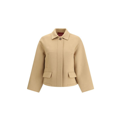 Zipped Wool Caban