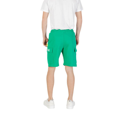 Green Cotton Bermuda