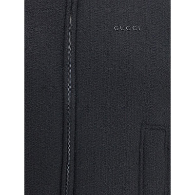 Reversible Bouclé Wool Gilet