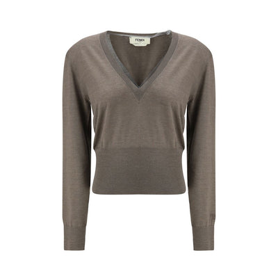 Cashmere and Silk long-sleeve Sweater