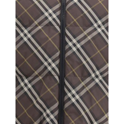 Reversible Check Snowdon Puffer Jacket