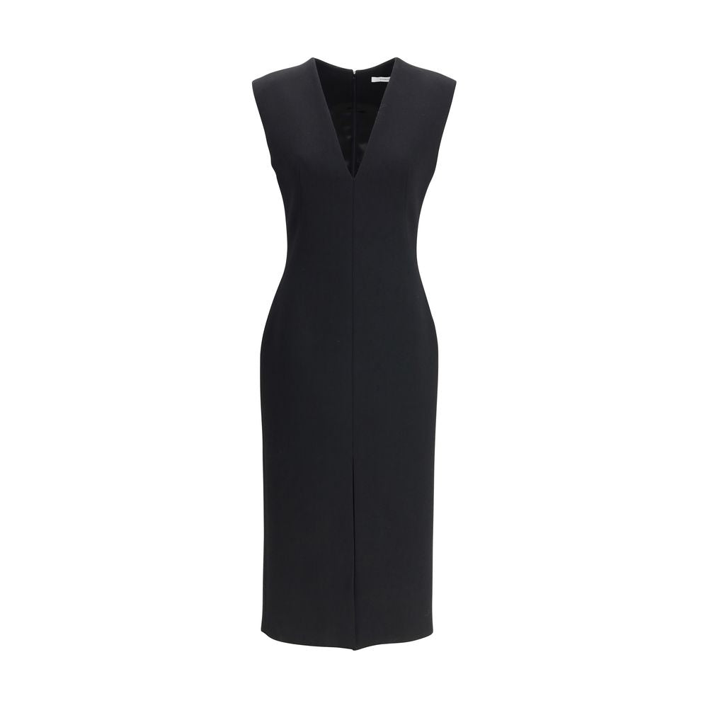 V-Neck Pencil Dress