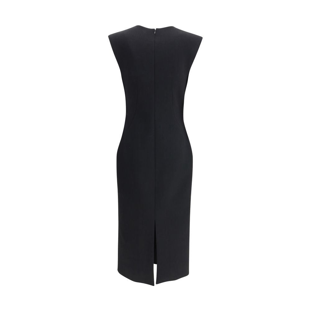 V-Neck Pencil Dress