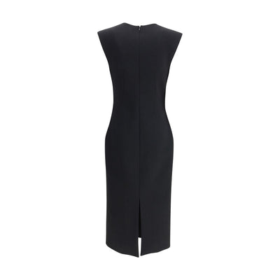V-Neck Pencil Dress