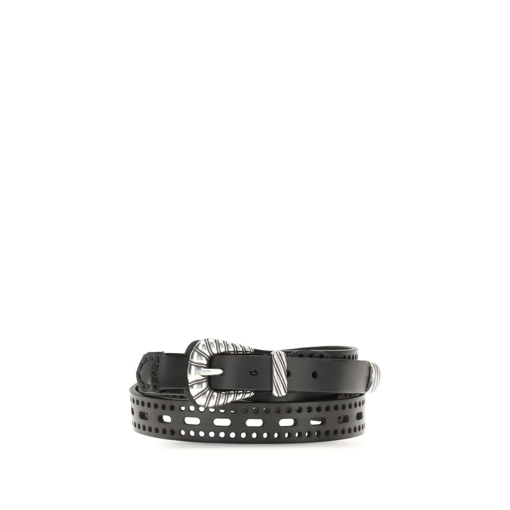 Black Calf Leather Bos Taurus Regular Belt