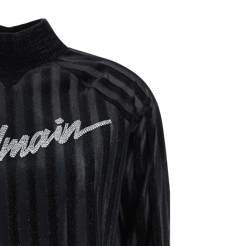 High-Neck Logo Sweater